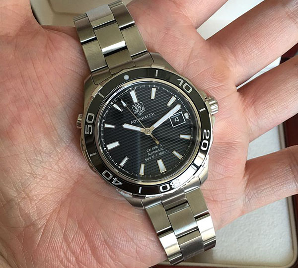 タグホイヤー アクアレーサー スーパーコピーWAK2110.BA0830 キャリバー5 500M ブラック