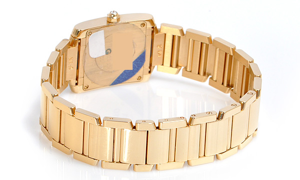 カルティエ タンクフランセーズ スーパーコピーWE1001R8 YG SM ケースダイヤ ホワイト