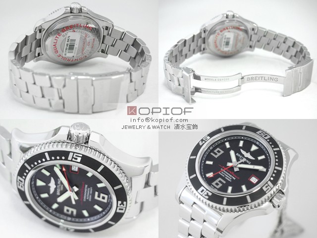 ブライトリング スーパーオーシャン スーパーコピースーパーオーシャン44 A17391A8/BA76 A189B76PRS ケースポリッシュ ブラック/アビスレッド