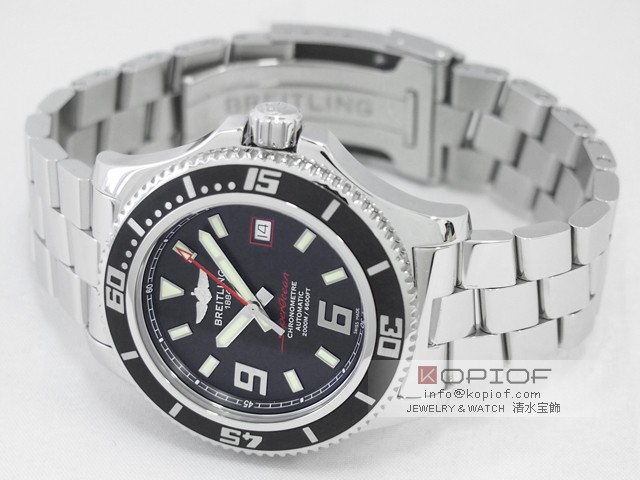 ブライトリング スーパーオーシャン スーパーコピースーパーオーシャン44 A17391A8/BA76 A189B76PRS ケースポリッシュ ブラック/アビスレッド