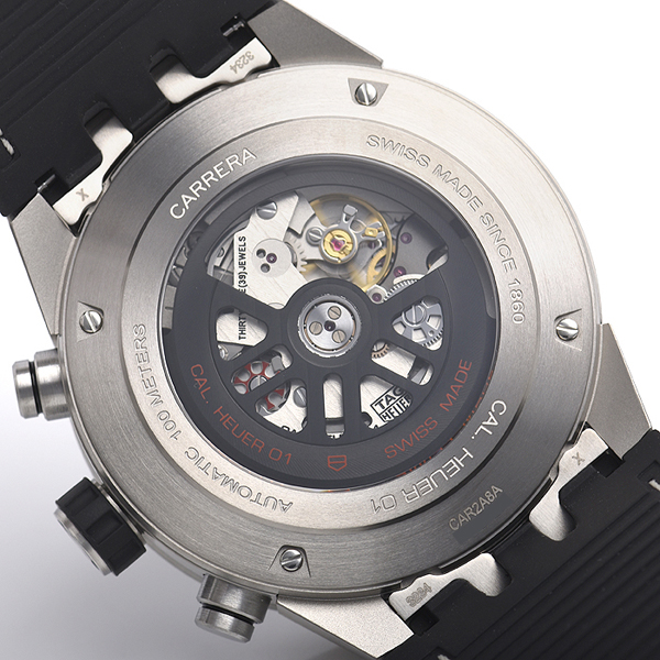 タグホイヤー カレラ スーパーコピーキャリバーホイヤー01クロノ グレーファントム CAR2A8A.FT6072
