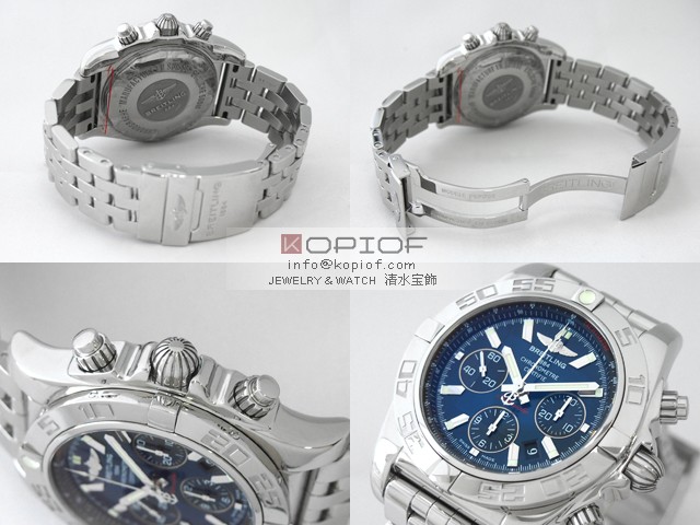 ブライトリング クロノマット スーパーコピークロノマット 44 AB011012/C789 A011C89PA ブラックアイブルー