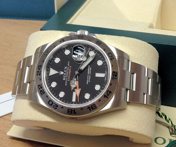 ロレックス エクスプローラー スーパーコピーエクスプローラーII 新型 216570 ブラック