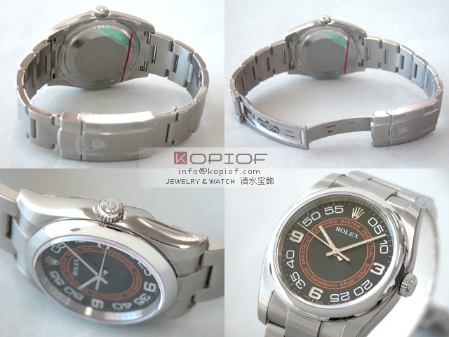 ロレックス パーペチュアル スーパーコピー116000 ブラック369