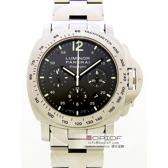パネライ ルミノール スーパーコピークロノ デイライト PAM00236 44mm ブラック
