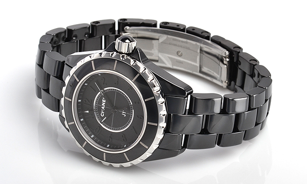 シャネルJ12 スーパーコピーインテンスブラックワンショットモデル H3828